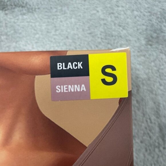 Womens Layer Zero 2-Pack Seamless Nylon Bras Small Black/Sienna d0554 - Picture 3 of 6